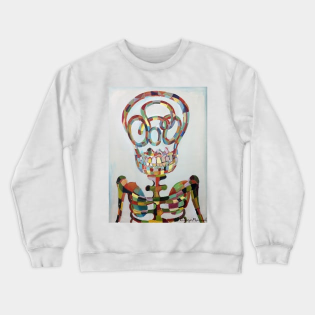 Calavera 2 Crewneck Sweatshirt by diegomanuel